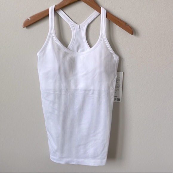 lululemon athletica Tops - NWT Lululemon Ebb To Street Tank White Size 4